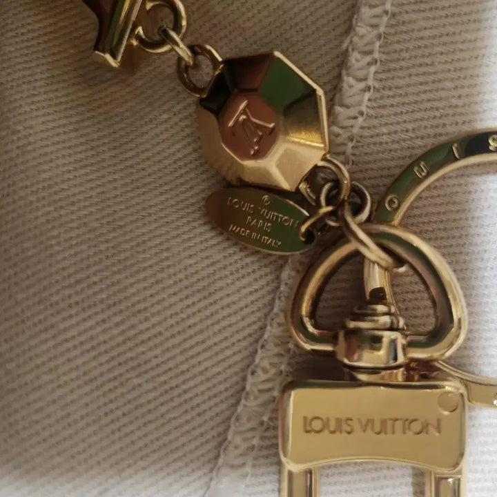 [BUNJANG] Louis Vuitton Facette Gold Keyring / 루이비통 파셋 금장 키링