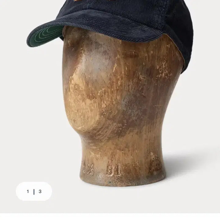[BUNJANG] RRL Leather Patch Corduroy Ball Cap / [새상품] RRL 레더패치 코듀로이 볼캡