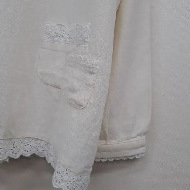 [BUNJANG] Linen Shirt - Ivory, Plus Size / 린넨셔츠/큰77
