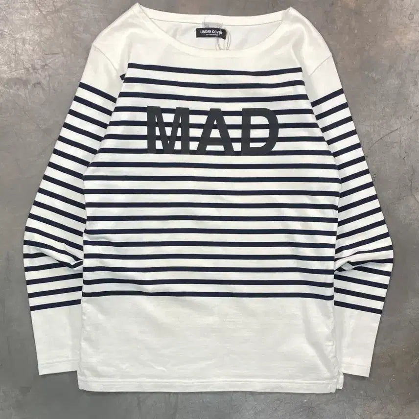 [BUNJANG] Undercover Stripe Long Sleeve T-Shirt / 언더커버 스트라이프 롱 슬리브 티셔츠