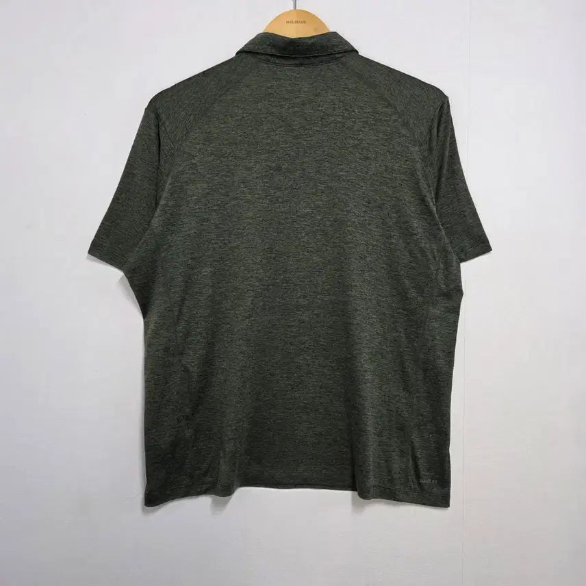 [BUNJANG] Lafuma Functional Short-Sleeve Polo Shirt - Khaki / 105 라푸마 기능성 반팔 카라티 카키