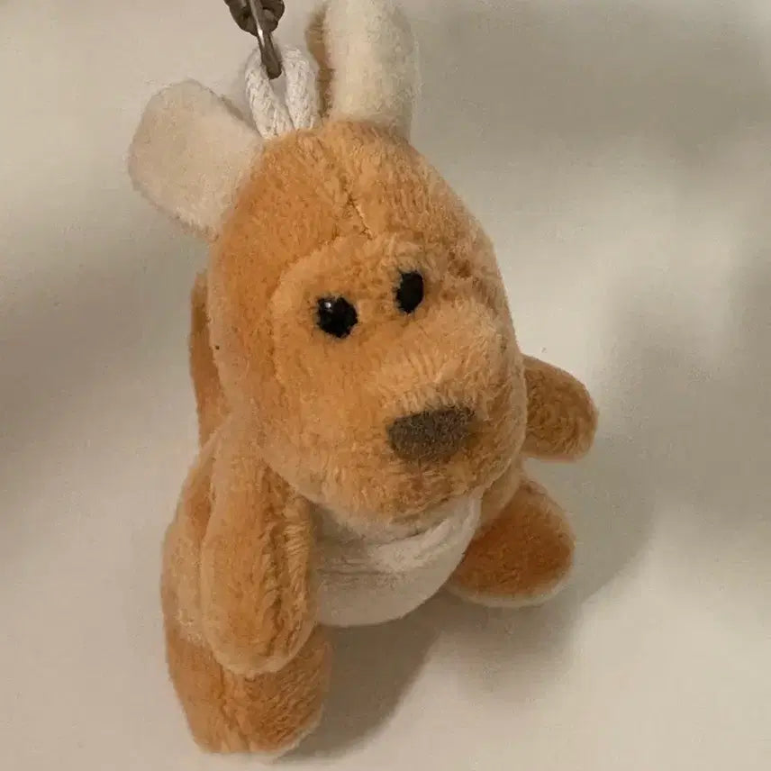 [BUNJANG] Kangaroo Plush Keychain / 캥거루 인형 키링