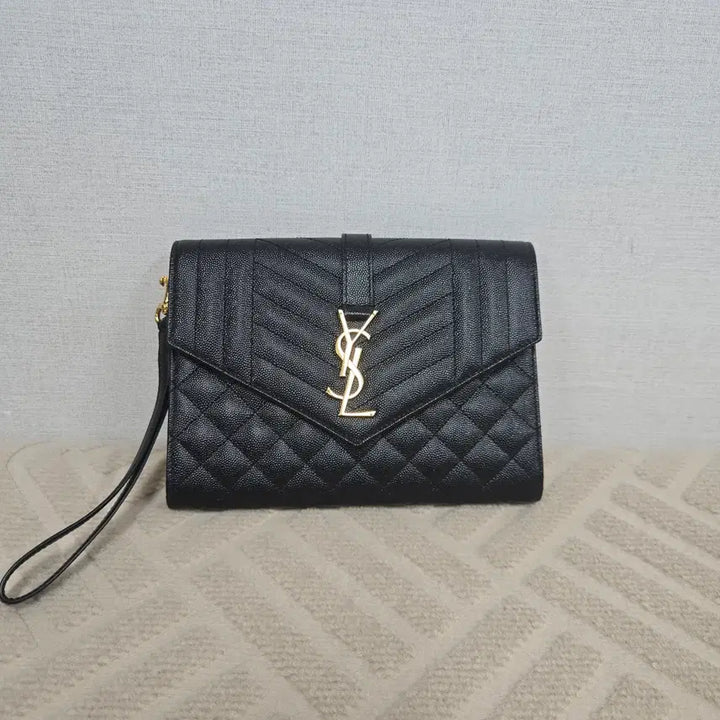 [BUNJANG] Saint Laurent Kate Monogram Clutch Bag / [번개케어환영] 생로랑 케이트 모노그램 클러치백