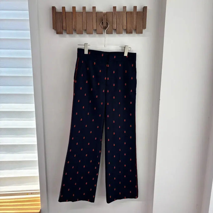 [BUNJANG] Gucci Ladybug Wide Leg Slacks Pants / 구찌 무당벌레 와이드 슬랙스팬츠