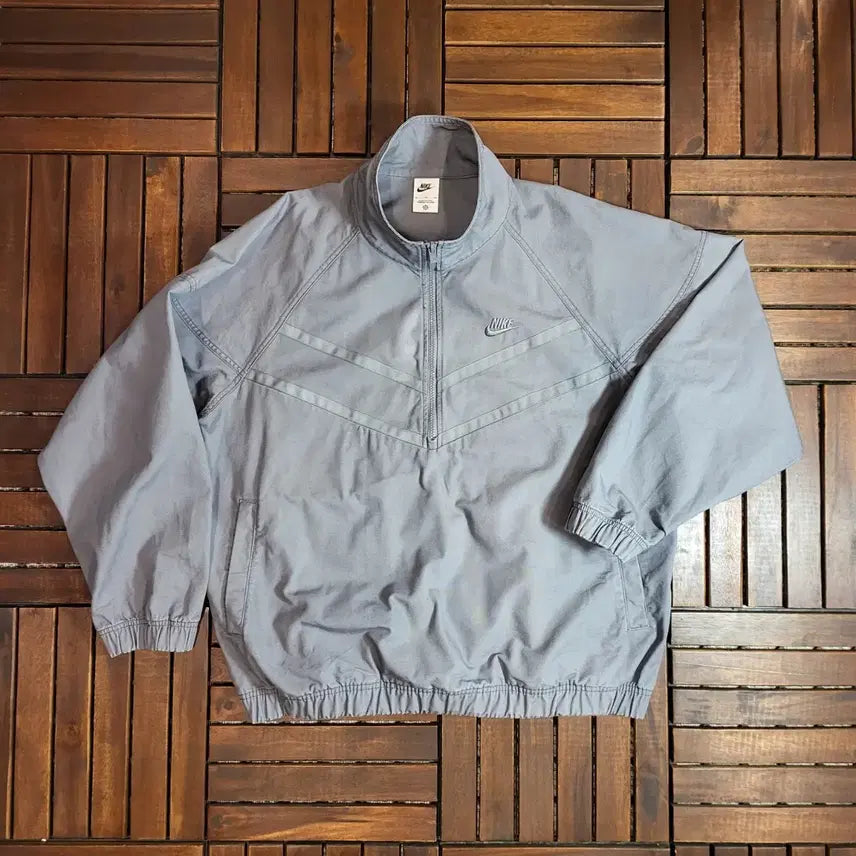 [BUNJANG] Nike Windrunner Canvas Jacket Smoke Grey / 나이키 윈드러너 캔버스 자켓 스모크 그레이 (XL)