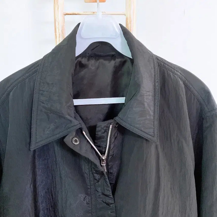 [BUNJANG] BEAKER Lightweight Black Jacket Jumper (Size 66-77) / 몽빈티지(66~77)BEAKER비이커여자블랙경량자켓점퍼