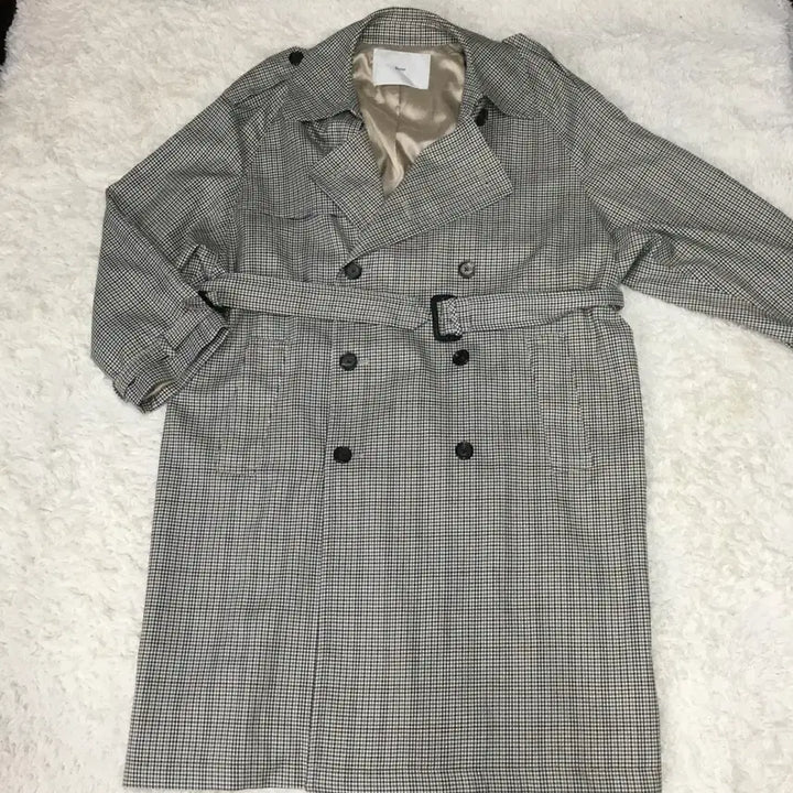 [BUNJANG] Dunst Glen Check Duffle Coat / 던스트 글렌체크 더플코트 EE04