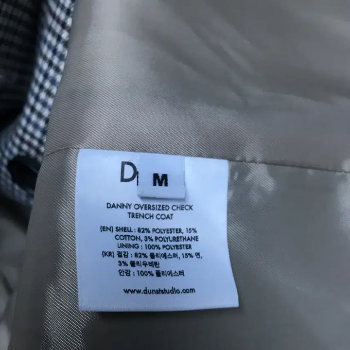 [BUNJANG] Dunst Glen Check Duffle Coat / 던스트 글렌체크 더플코트 EE04