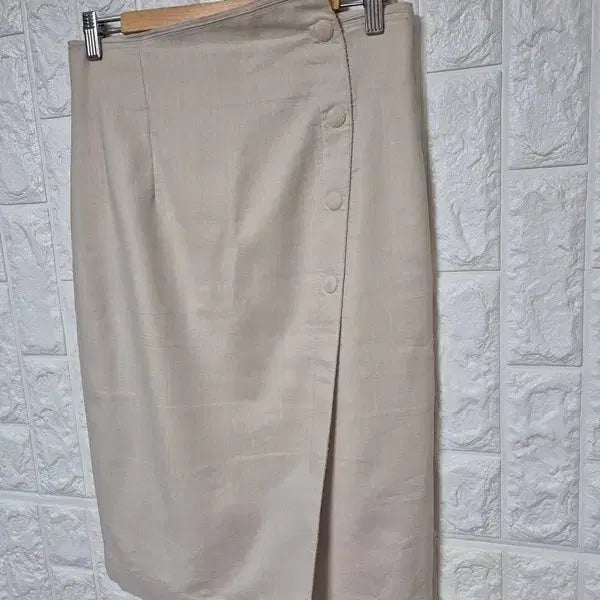 [BUNJANG] MICHAA Linen Skirt / 미샤MICHAA 마소재 정품 여자 여름춘추용 여성 린넨스커트치마76-97