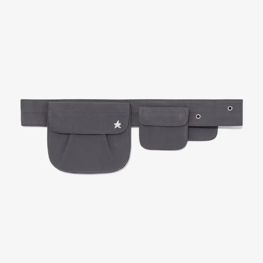 [BUNJANG] TCM 2-Way Pocket Belt Bag (Charcoal) / TCM 2-way pocket belt bag (charcoal)