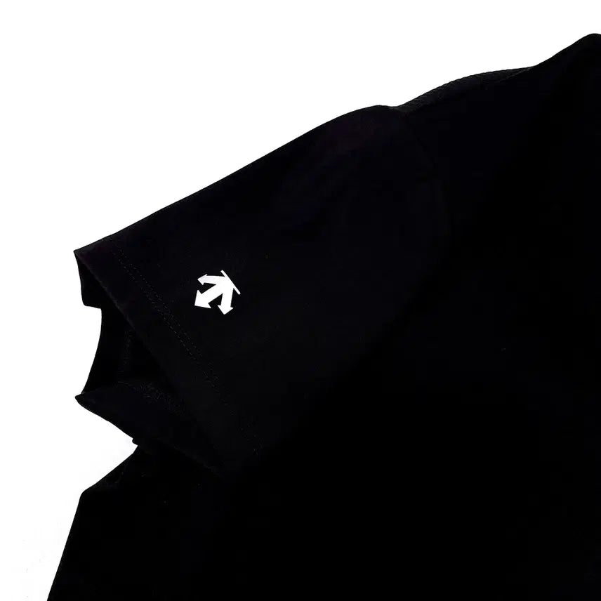 [BUNJANG] Descente Black Functional Round Neck Top Women&