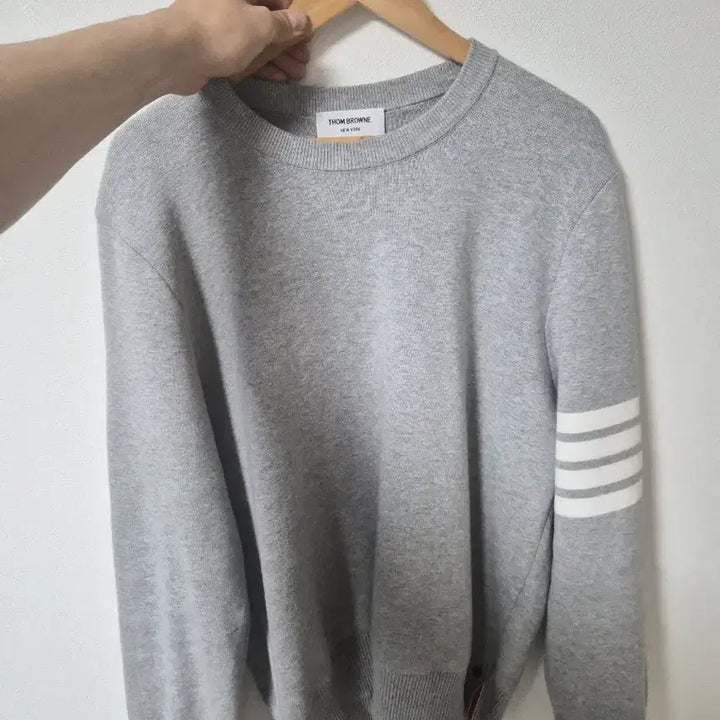 [BUNJANG] Thom Browne Gray Sweatshirt Size 4 / 톰브라운 GRAY 맨투맨