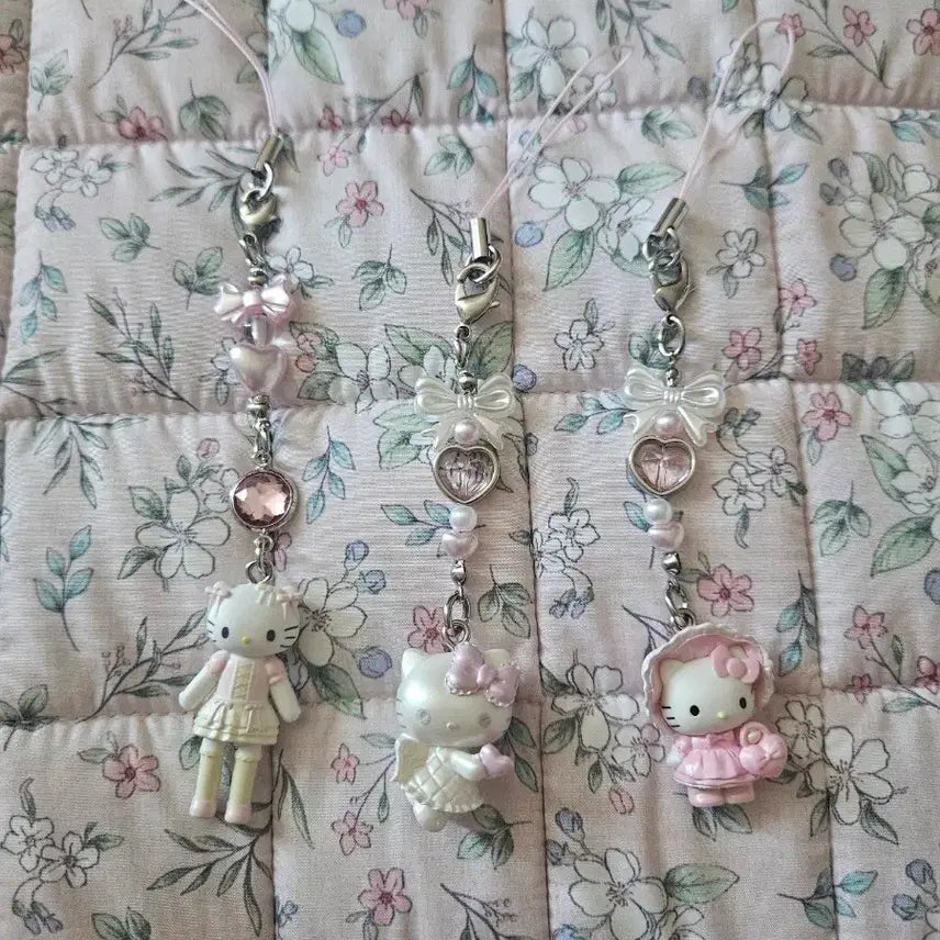 [BUNJANG] Kitty Angel Devil Lolita Strap / 키티스트랩 천사악마 로리타 개당 8000원