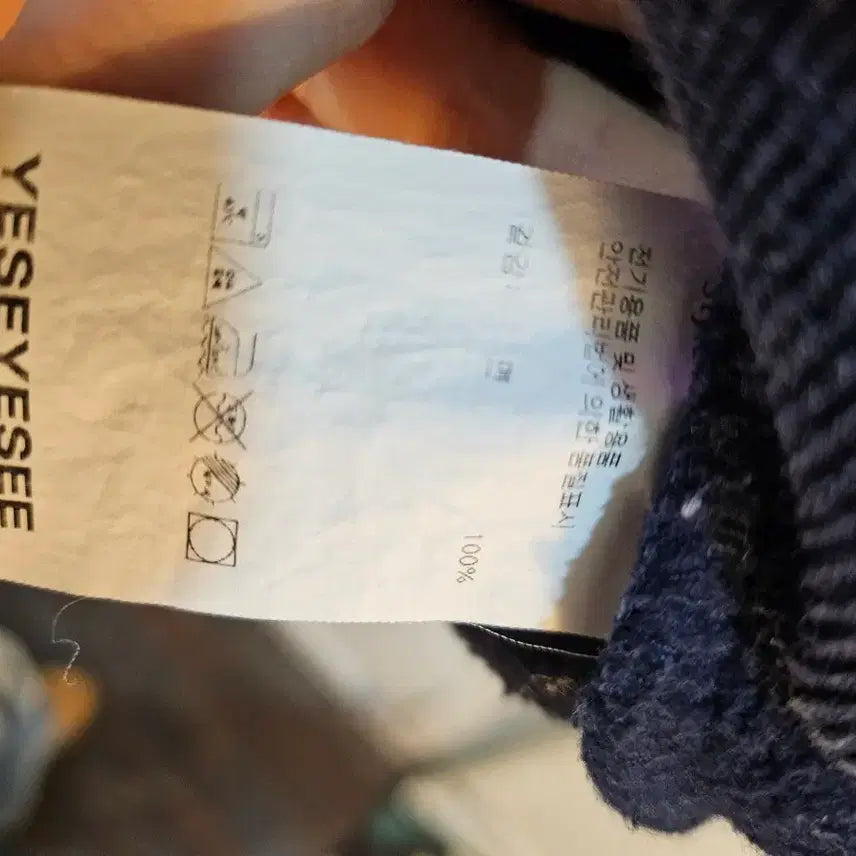 [BUNJANG] YESEYESEE Navy Hoodie / <만원빈티지>예스아이씨 후드티 네이비