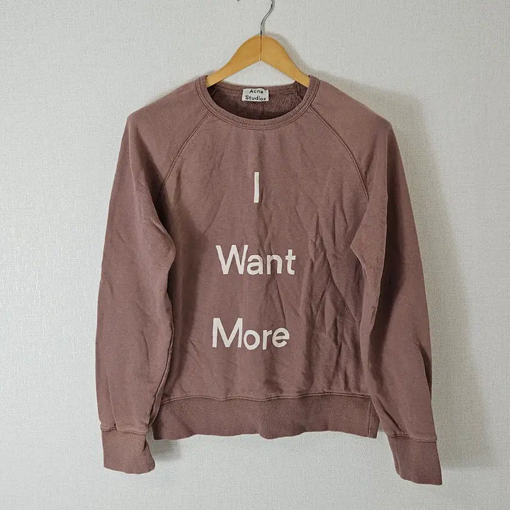 [BUNJANG] Acne Studios Round Neck Sweatshirt Soft Terry M / 아크네스튜디오 정품 라운드넥 맨투맨 티셔츠 소프트테리 M