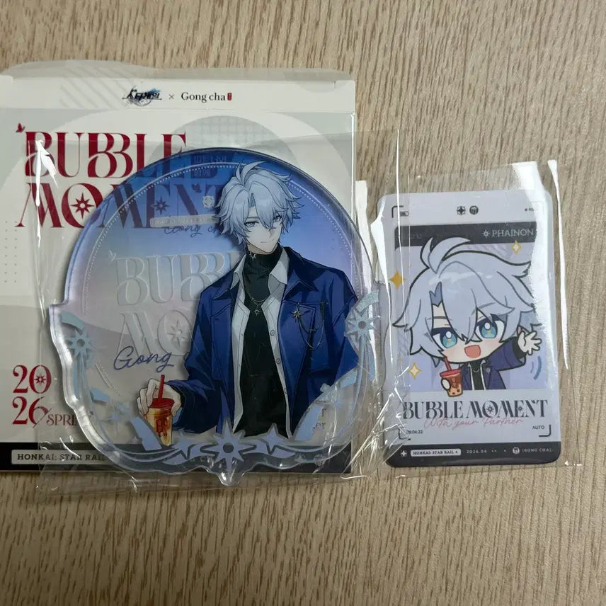 [BUNJANG] Gong Cha Pi Non Coaster + SD Photocard / 공차 파이논 코스터 + SD포토카드