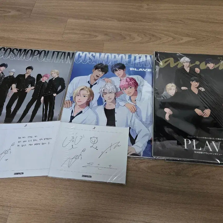 [SOLD OUT] 새상품 미개봉 플레이브 코스모폴리탄 앙앙 잡지 부록 포함 미개봉 엽서