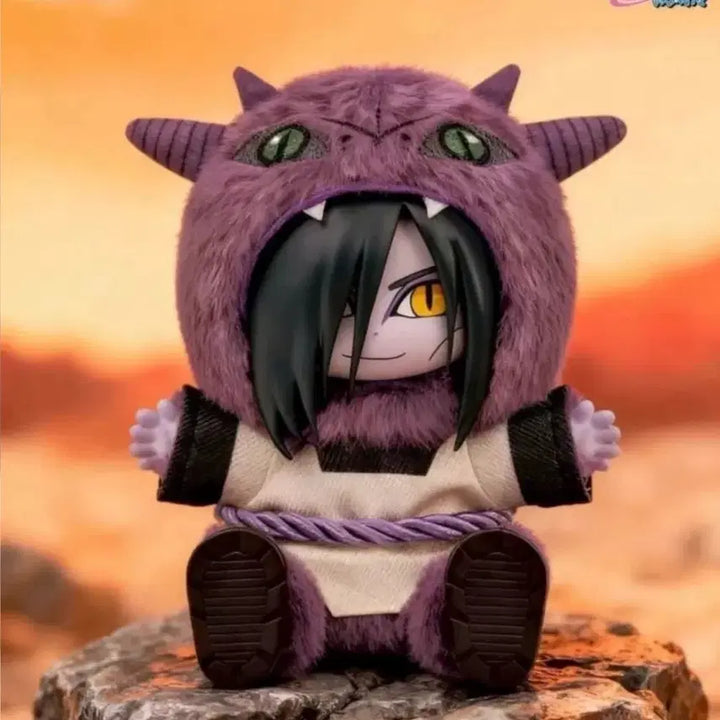 [BUNJANG] EAKI Naruto Shippuden Orochimaru Plush Charm / [정품/새상품] 나루토 질풍전 EAKI 나부부 인형 키링 오모치마루