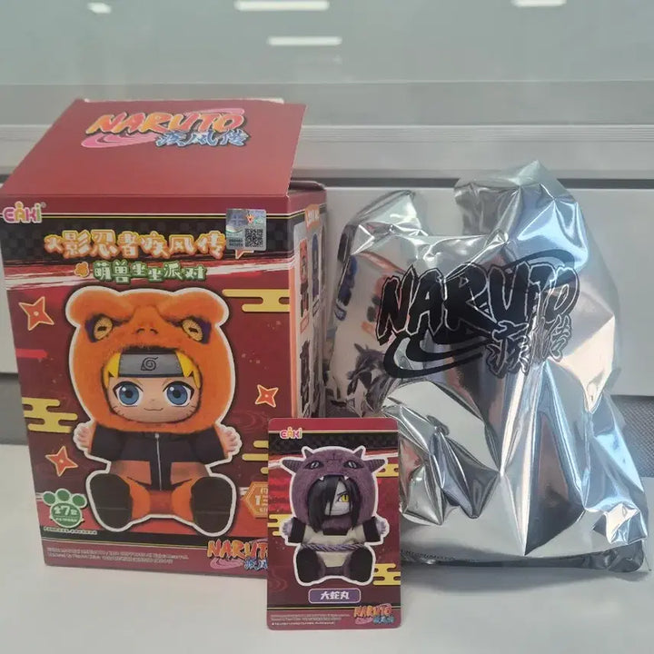 [BUNJANG] EAKI Naruto Shippuden Orochimaru Plush Charm / [정품/새상품] 나루토 질풍전 EAKI 나부부 인형 키링 오모치마루