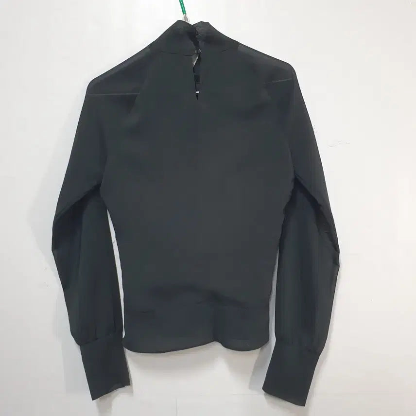 [BUNJANG] SYSTEM High Neck Shirring Blouse / 시스템 하이넥 셔링 블라우스