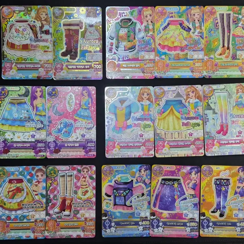 [BUNJANG] Aikatsu! Hanpan Card Set/Pieces / (급전/급처) 아이엠스타 아이카츠 한판 카드 세트/조각