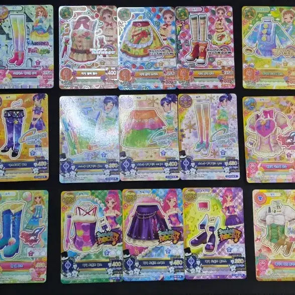 [BUNJANG] Aikatsu! Hanpan Card Set/Pieces / (급전/급처) 아이엠스타 아이카츠 한판 카드 세트/조각