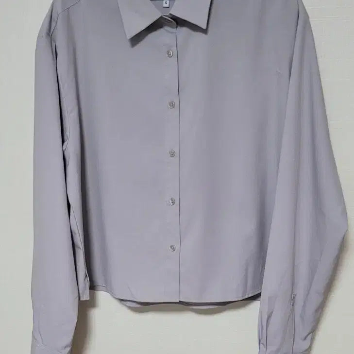 [BUNJANG] Musinsa Standard Light Gray Shirt S / 무신사 스탠다드 라이트 그레이 셔츠 S
