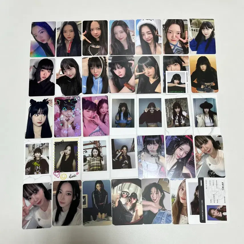 [BUNJANG] LE SSERAFIM Photocard Bundle Set / 르세라핌 포카 굿즈 일괄