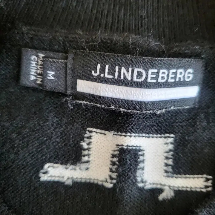 [BUNJANG] J.Lindeberg Knit Sweater / 제이린드버그 블랙/화이트 니트 스웨터95