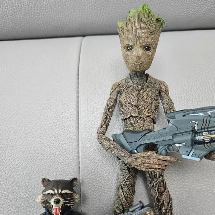 [BUNJANG] Hot Toys Rocket &amp; Groot Infinity War Bundle / 핫토이 로켓 구루트 합본 인피니티워