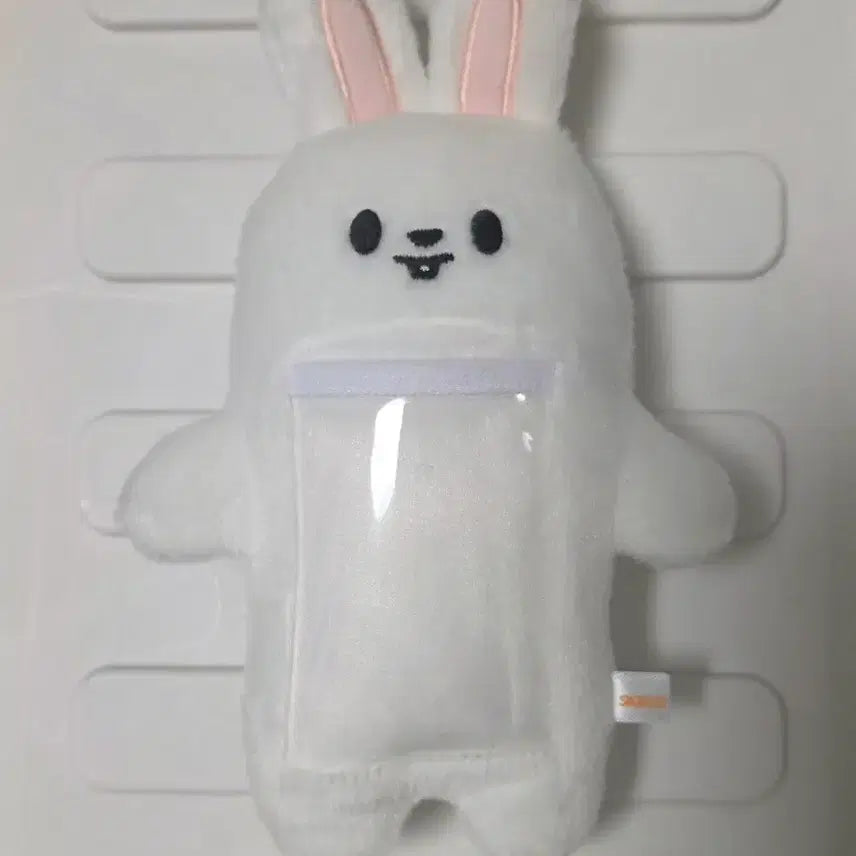 [BUNJANG] Stray Kids SKZOO Rabbit Ribbit Doll Photocard Holder / 스키즈 스키주 리빗 인형 포카홀더