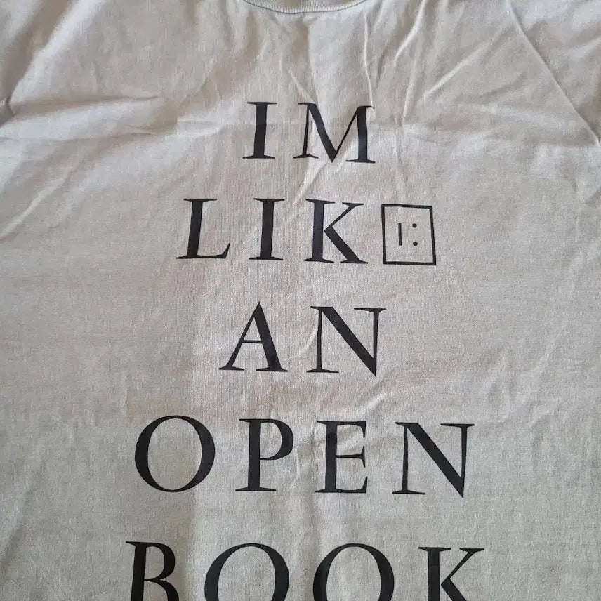 [BUNJANG] Acne Studios Open Book Printing T-Shirt / 아크네 스튜디오 오픈 북 프린팅 티셔츠