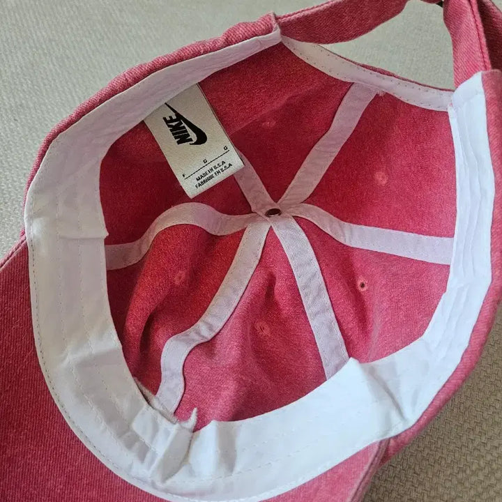 [BUNJANG] Nike Vintage Pink Cap / 나이키 볼캡 빈티지핑크
