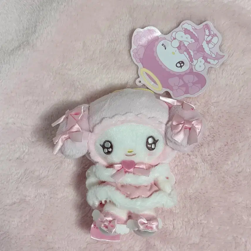 [BUNJANG] Sanrio My Melody Devil &amp; Angel "Show Be Do" Plush Doll / 마이멜로디 악마와천사 쇼비도 인형