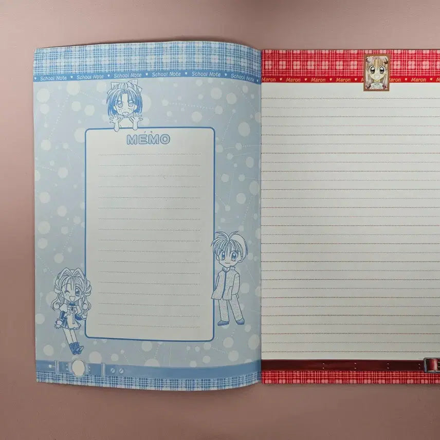 [BUNJANG] Vintage Jeanne the Phantom Thief School Notebook / 고전문구 신의괴도잔느 공책