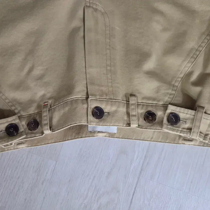 [BUNJANG] MUZERA Set-Over Button Cotton Pants / 뮤제라 세토버튼코튼팬츠