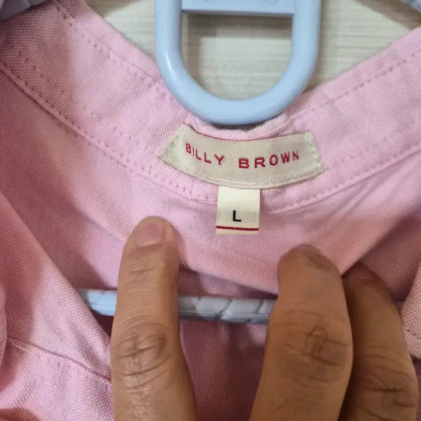 [BUNJANG] Arri Brown Pink Shirt / 어리브라운 핑크 셔츠 남방