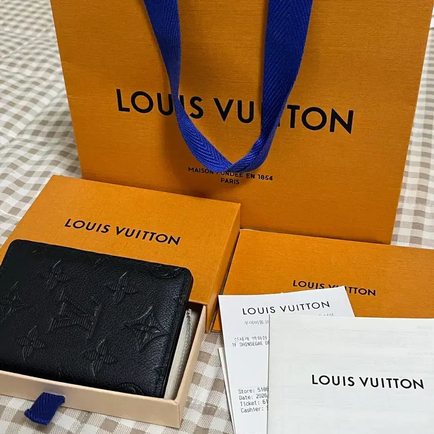 [BUNJANG] Louis Vuitton Pocket Organizer Monogram Shadow Wallet / 루이비통 포켓 오거나이저 모노그램 섀도우 지갑