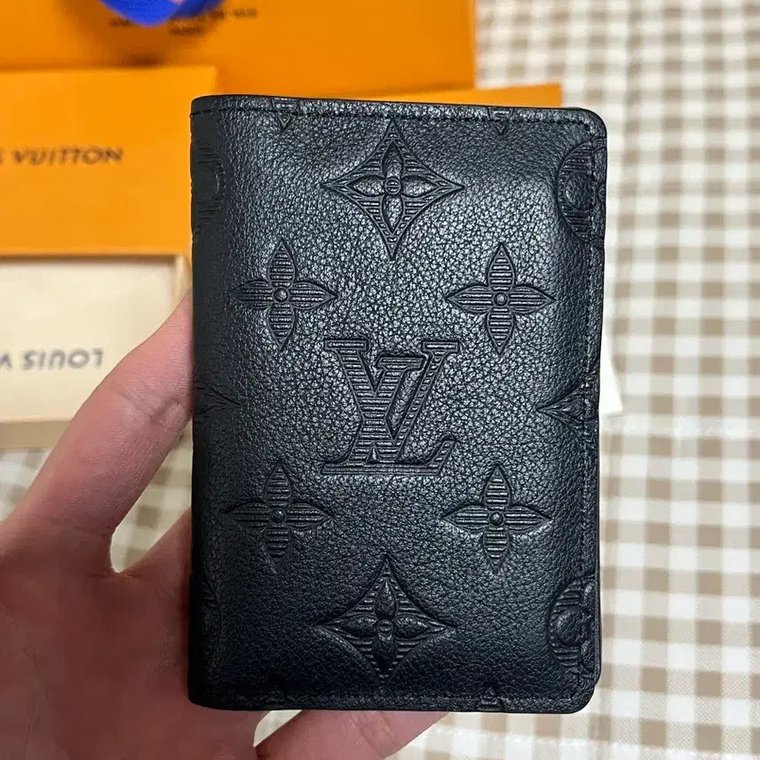 [BUNJANG] Louis Vuitton Pocket Organizer Monogram Shadow Wallet / 루이비통 포켓 오거나이저 모노그램 섀도우 지갑