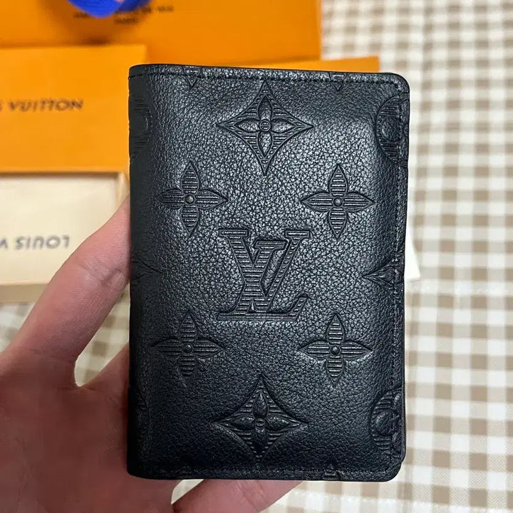 [BUNJANG] Louis Vuitton Pocket Organizer Monogram Shadow Wallet / 루이비통 포켓 오거나이저 모노그램 섀도우 지갑