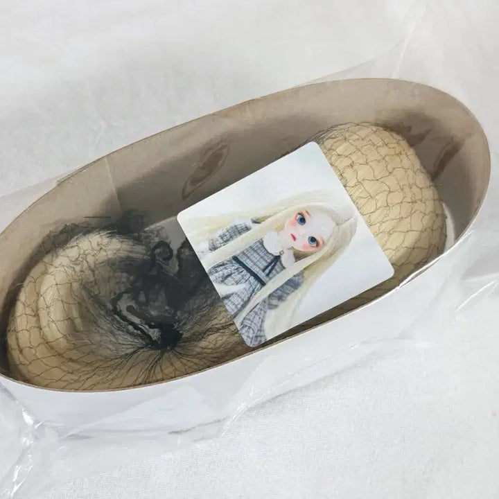[BUNJANG] Chicabi Freya 6-7 inch USD Wig (Milky Blonde) / 치카비 프레이야 6-7인치 USD용 가발 시착품 판매