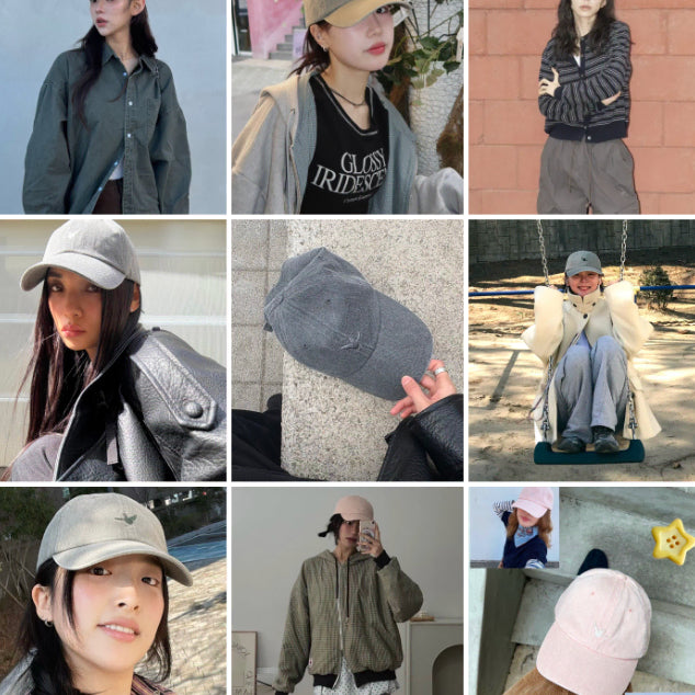 [BUNJANG] Mark Gonzales Angel Washed Basic Ball Cap Olive / (새상품) 마크곤잘레스 엔젤 워시드 베이직 볼캡