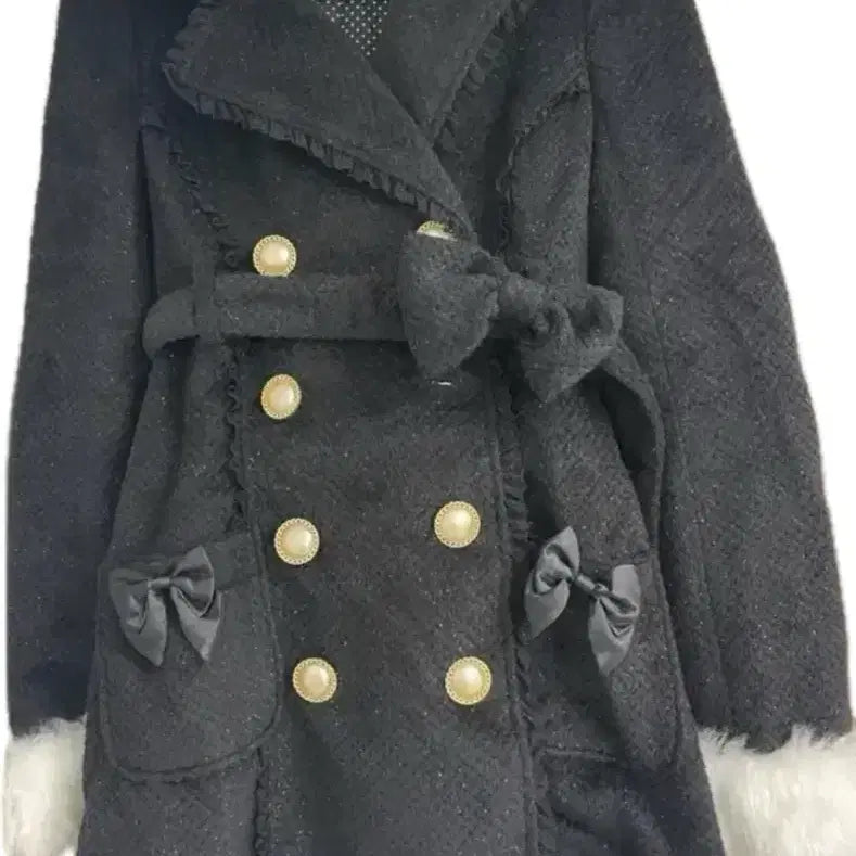 [BUNJANG] Classic "Black Version" Coat / 블랙버전 트랄랄라 핀터 고전 코트 오네갸루 히메갸루