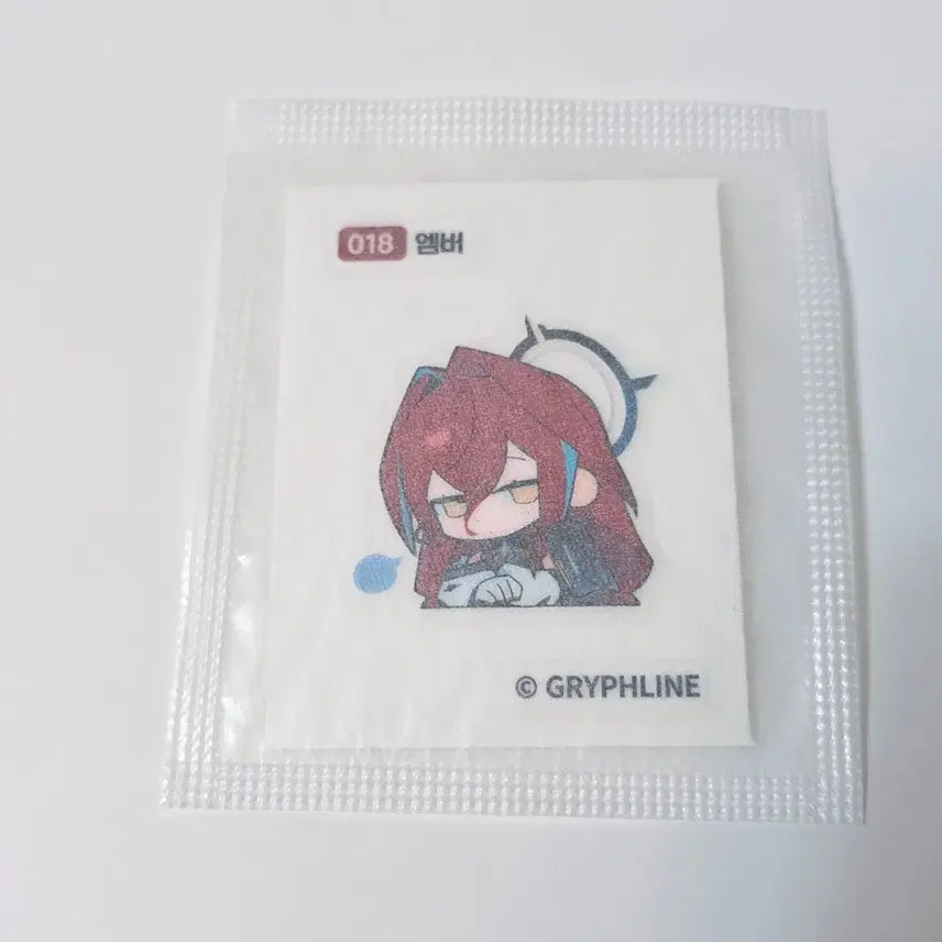 [SOLD OUT] [명일방주 엔드필드] GS25 콜라보 띠부씰 <018 엠버> 양도
