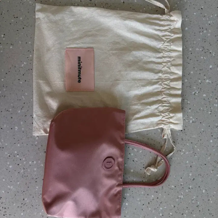 [BUNJANG] MinuteMute Chloe Mini Soft Pink Bag / [미닛뮤트] 클로 미니 소프트핑크