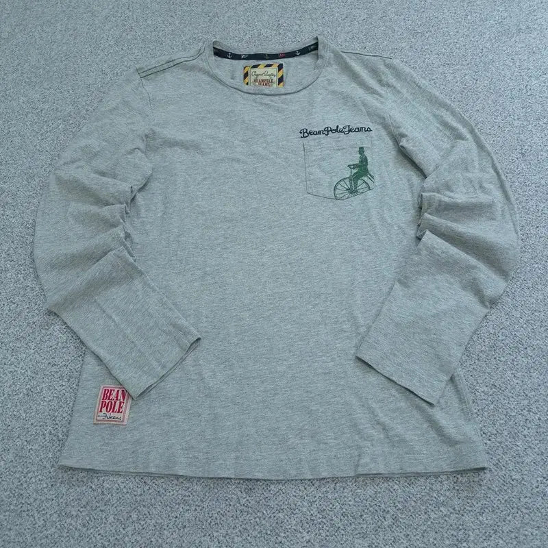 [BUNJANG] Beanpole Long Sleeve T-Shirt Size 100 / 100 빈폴 긴팔 티 | 0504C18
