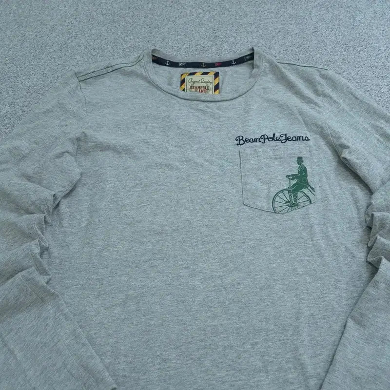 [BUNJANG] Beanpole Long Sleeve T-Shirt Size 100 / 100 빈폴 긴팔 티 | 0504C18