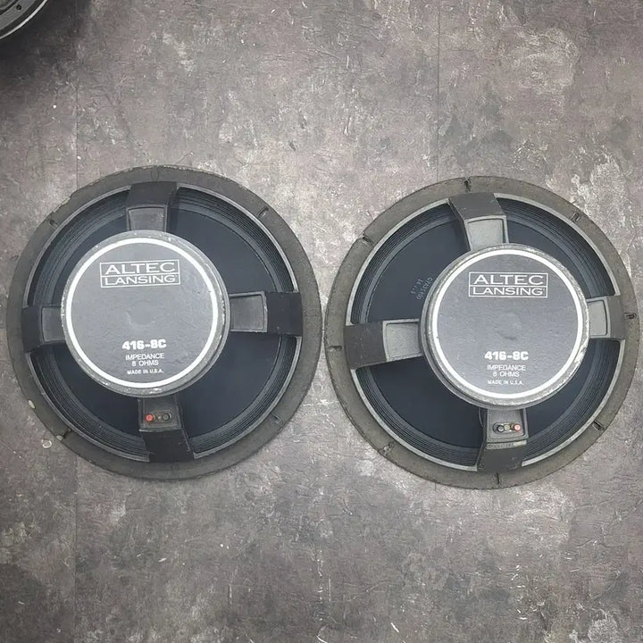 [BUNJANG] Altec 416-8c 15-Inch Speaker Reconed / 알텍 Altec 416-8c 15인치 스피커 리콘