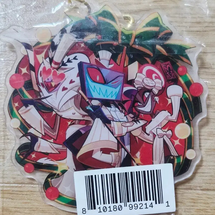 [BUNJANG] HasBeenHotel The Vees Christmas Keyring / 해즈빈호텔 vees 븨즈 크리스마스 홀리데이 키링
