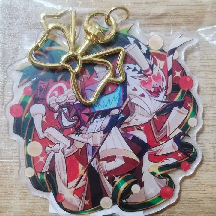 [BUNJANG] HasBeenHotel The Vees Christmas Keyring / 해즈빈호텔 vees 븨즈 크리스마스 홀리데이 키링